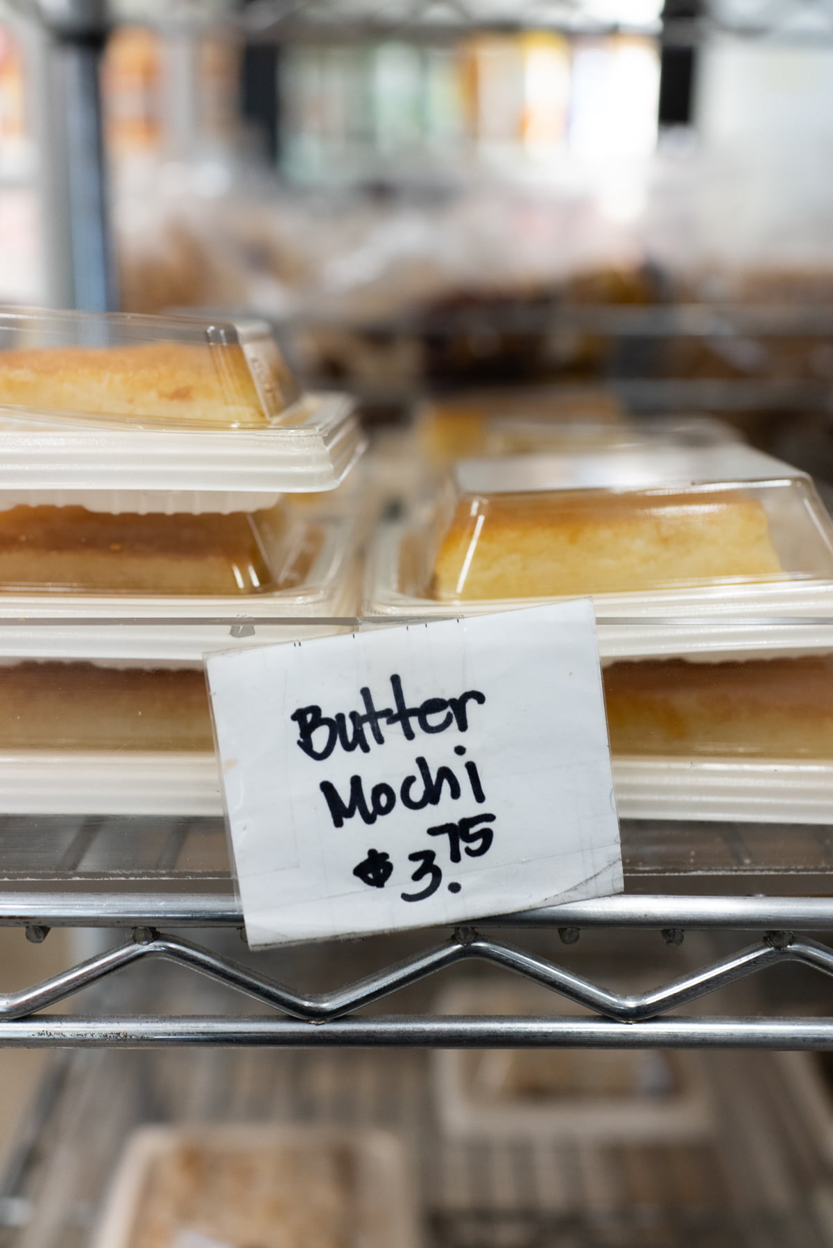 Butter mochi from Diamond Head Bakery