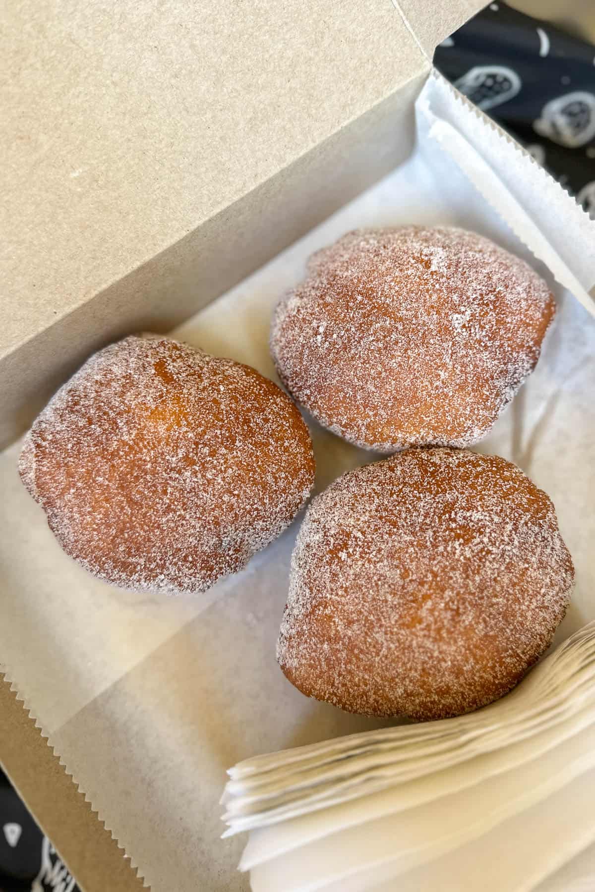 Malasadas from Penny's Waikiki Malasadas.