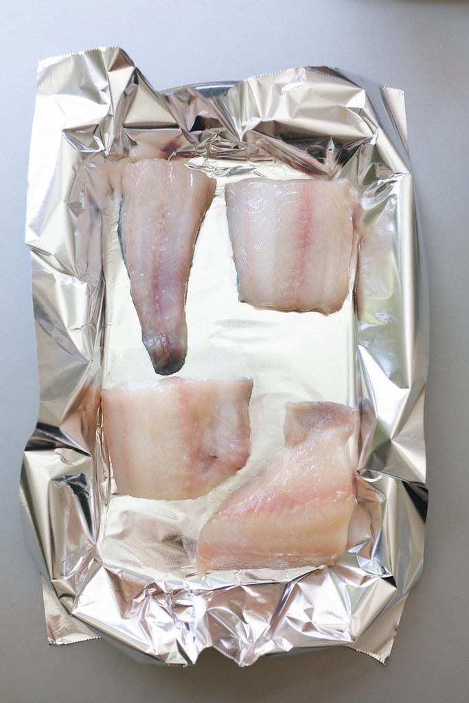 1 pound black cod fillet, cut into 4 pieces