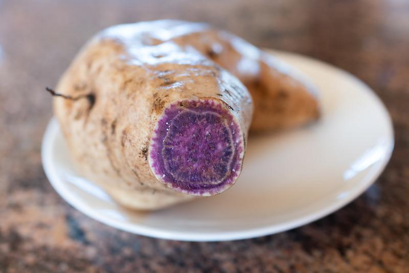 purple hawaiian potato