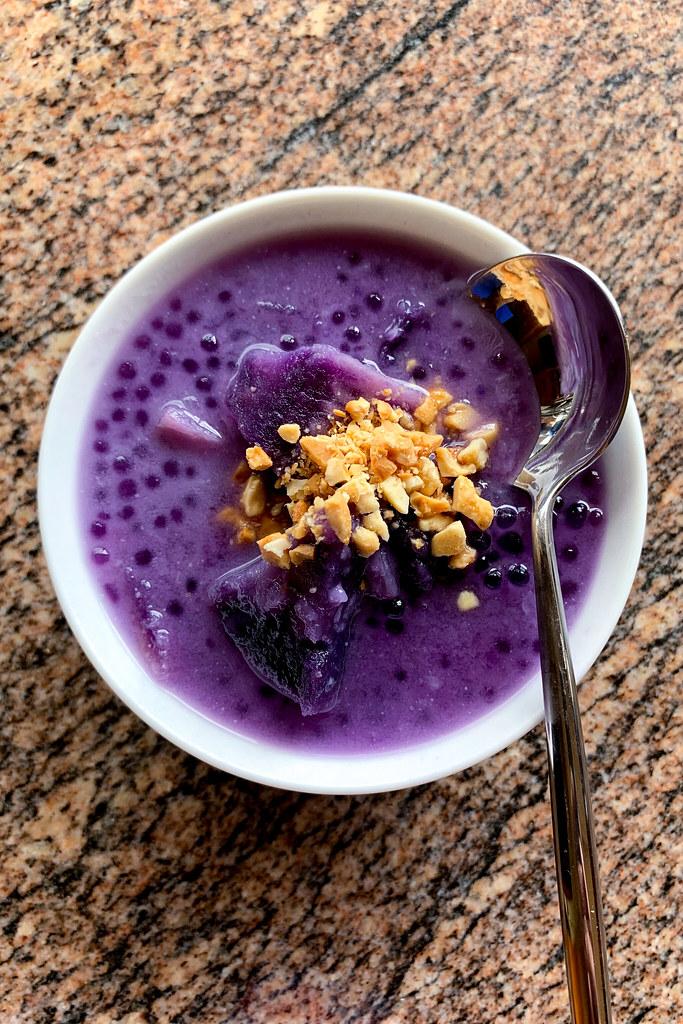 Purple Sweet Potato Tapioca