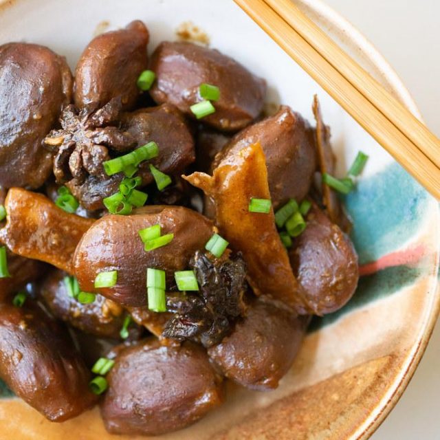 Braised Duck Gizzards Onolicious Hawaiʻi