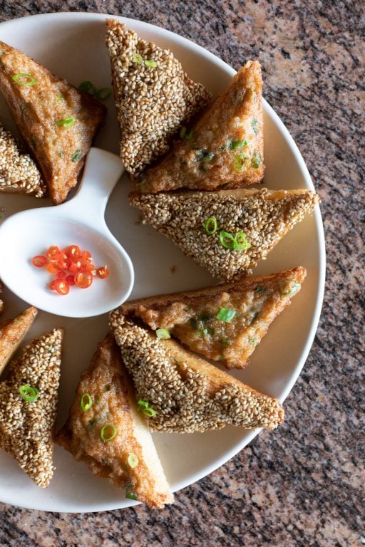 Shrimp Toast - Onolicious Hawaiʻi