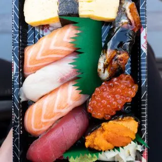 Sushi set from Fish and RIce.