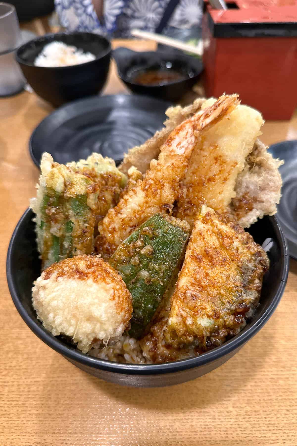 Tendon from Tempura Kiki.