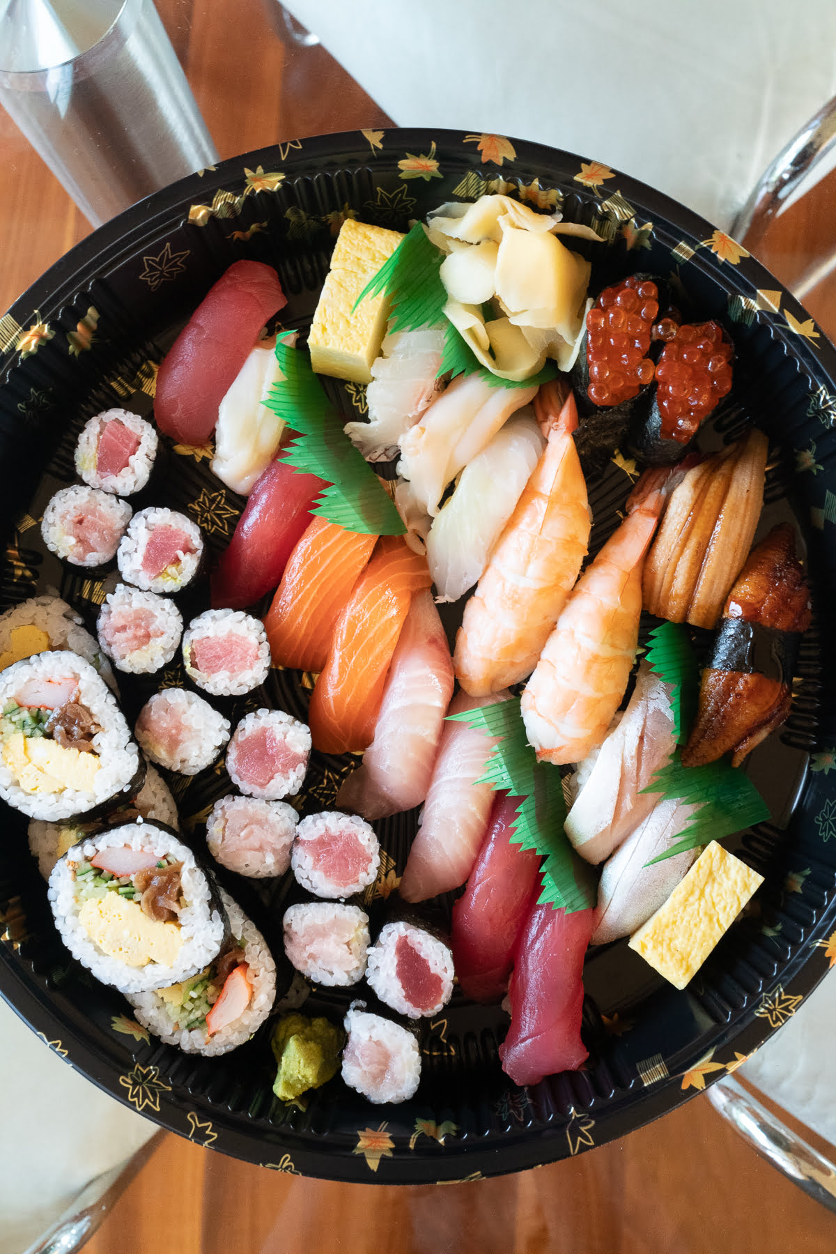 A sushi platter from Sushi You.