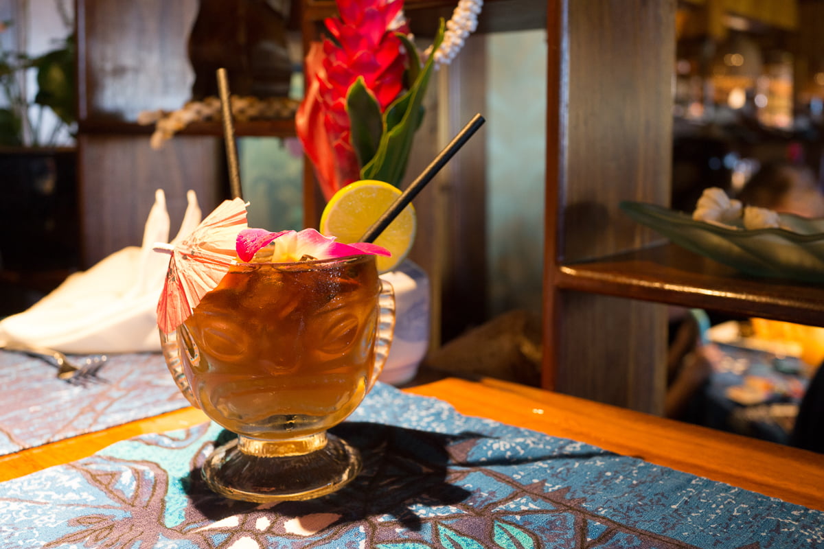 Mai tai from Mama's Fish House.