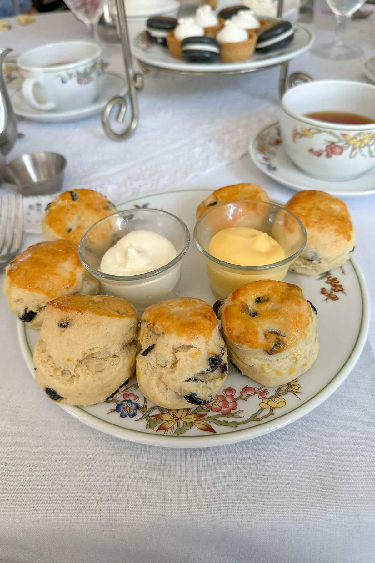 Moana Surfrider 2025 afternoon tea scones.