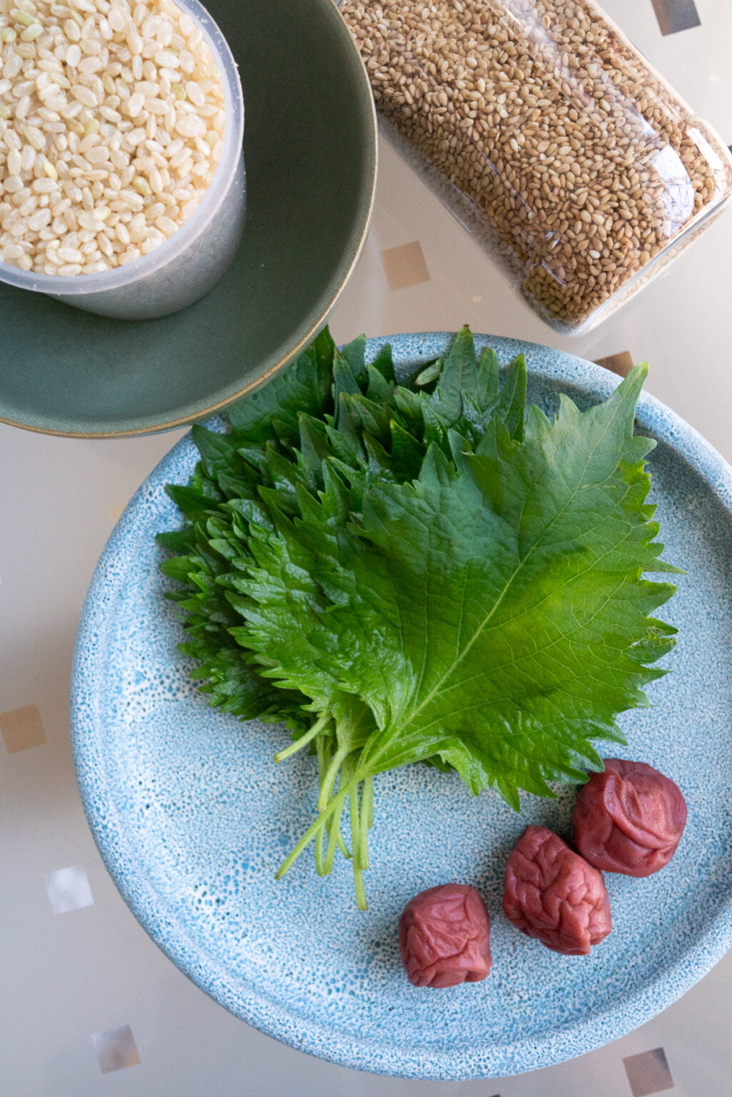 Ume Shiso Rice - Onolicious Hawaiʻi