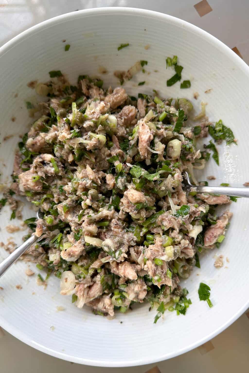 Sardine Salad - Onolicious Hawaiʻi