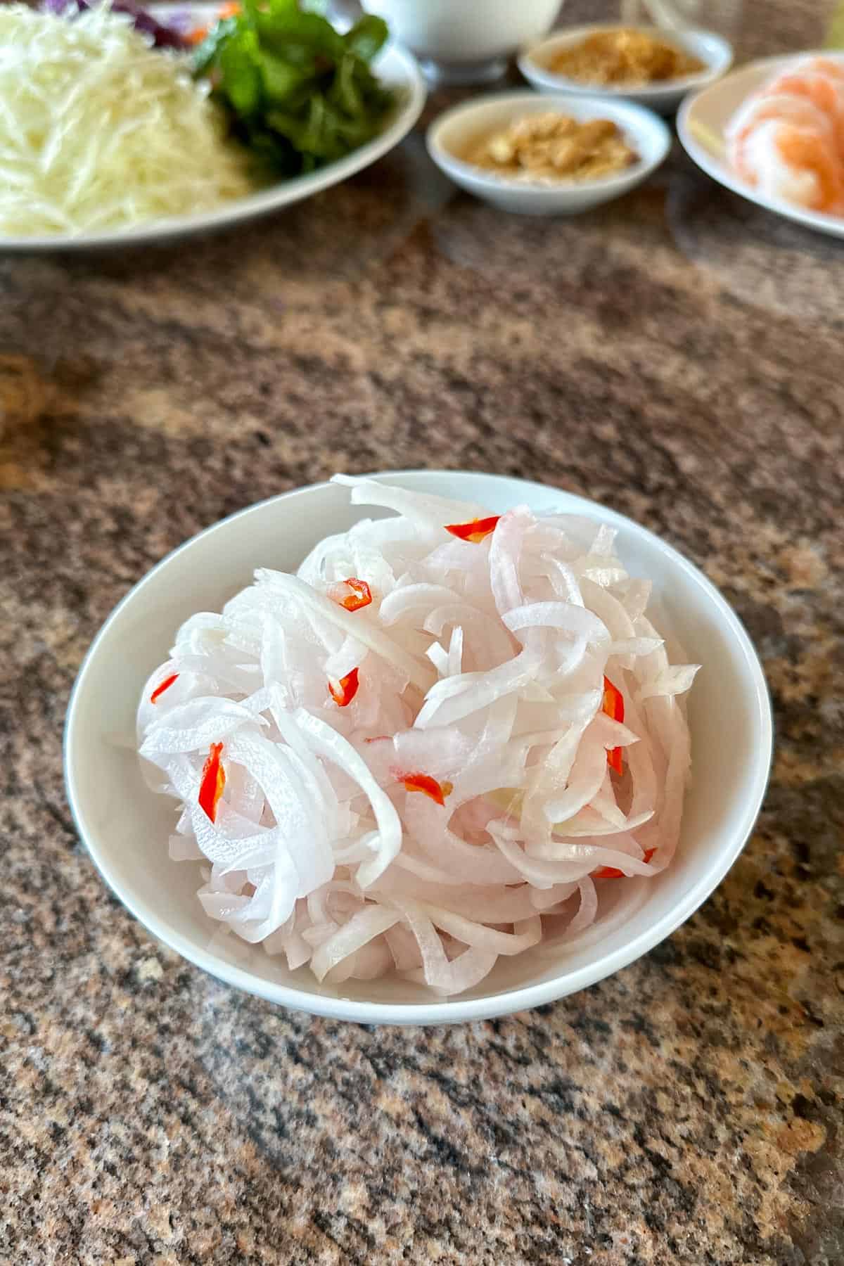 Vietnamese Pickled Onions.