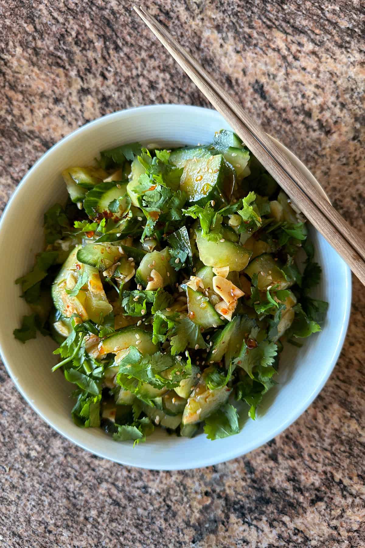 Chinese Cucumber Salad.