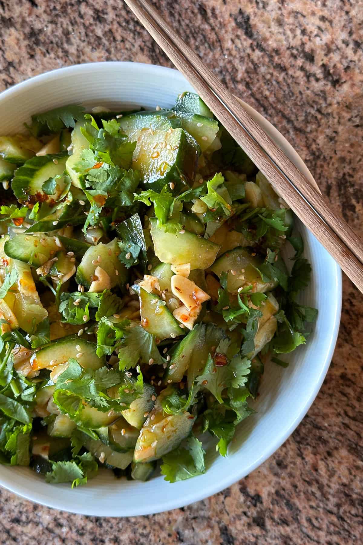 Chinese Cucumber Salad.