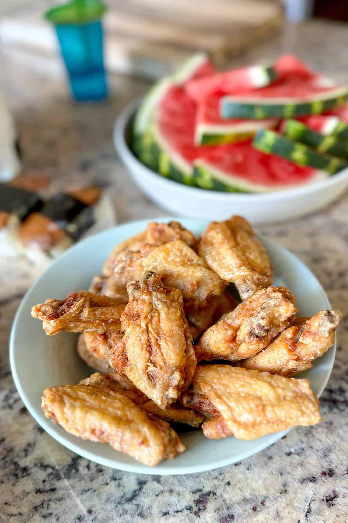 Salt and vinegar wings from Foodland.