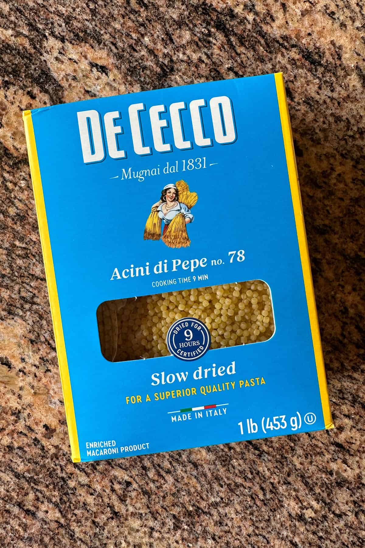 Acini di Pepe, Pastina.