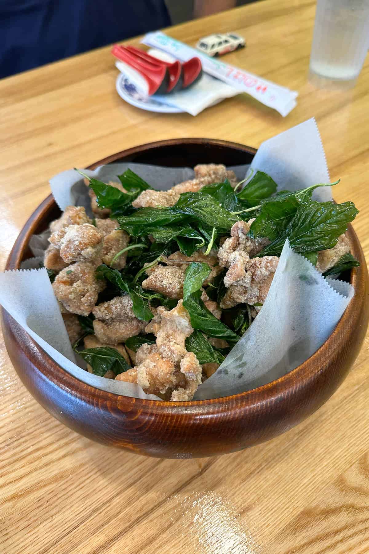 Taiwanese Popcorn Chicken at Seasons Taiwanese Eatery.