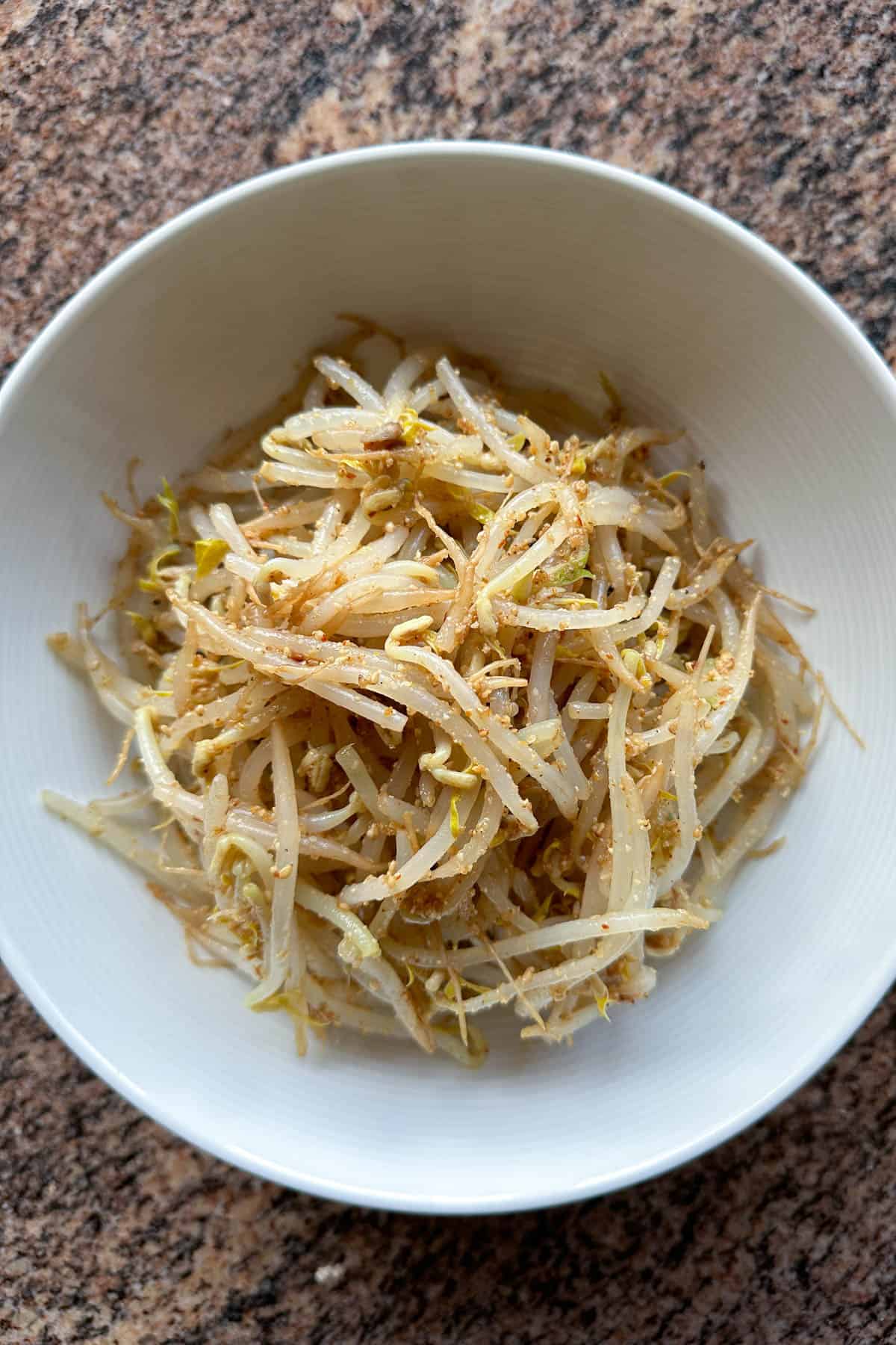 Moyashi Japanese Bean Sprouts.