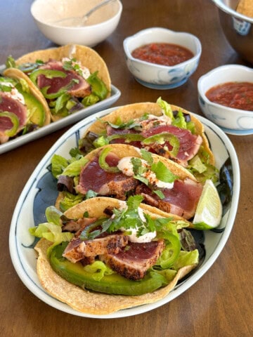 Tuna tacos.