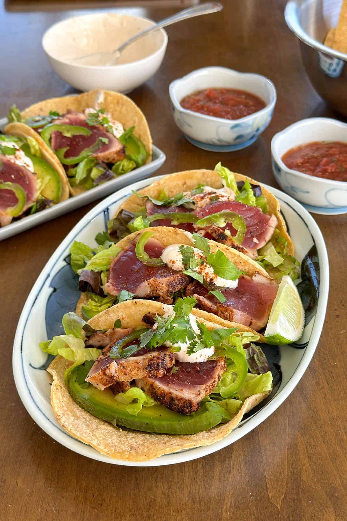Ahi Tuna Tacos [onolicioushawaii.com]