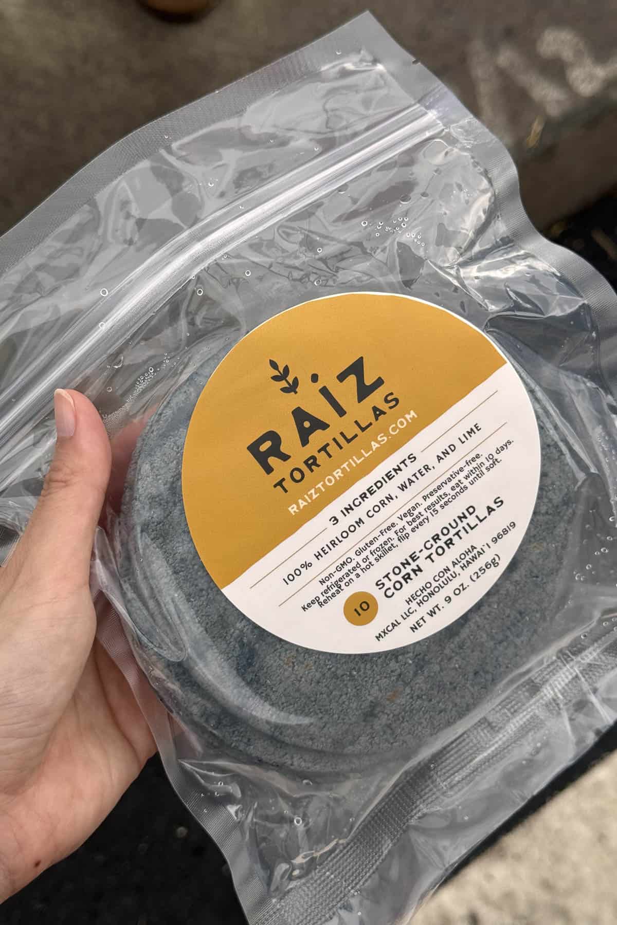 Raiz tortillas.