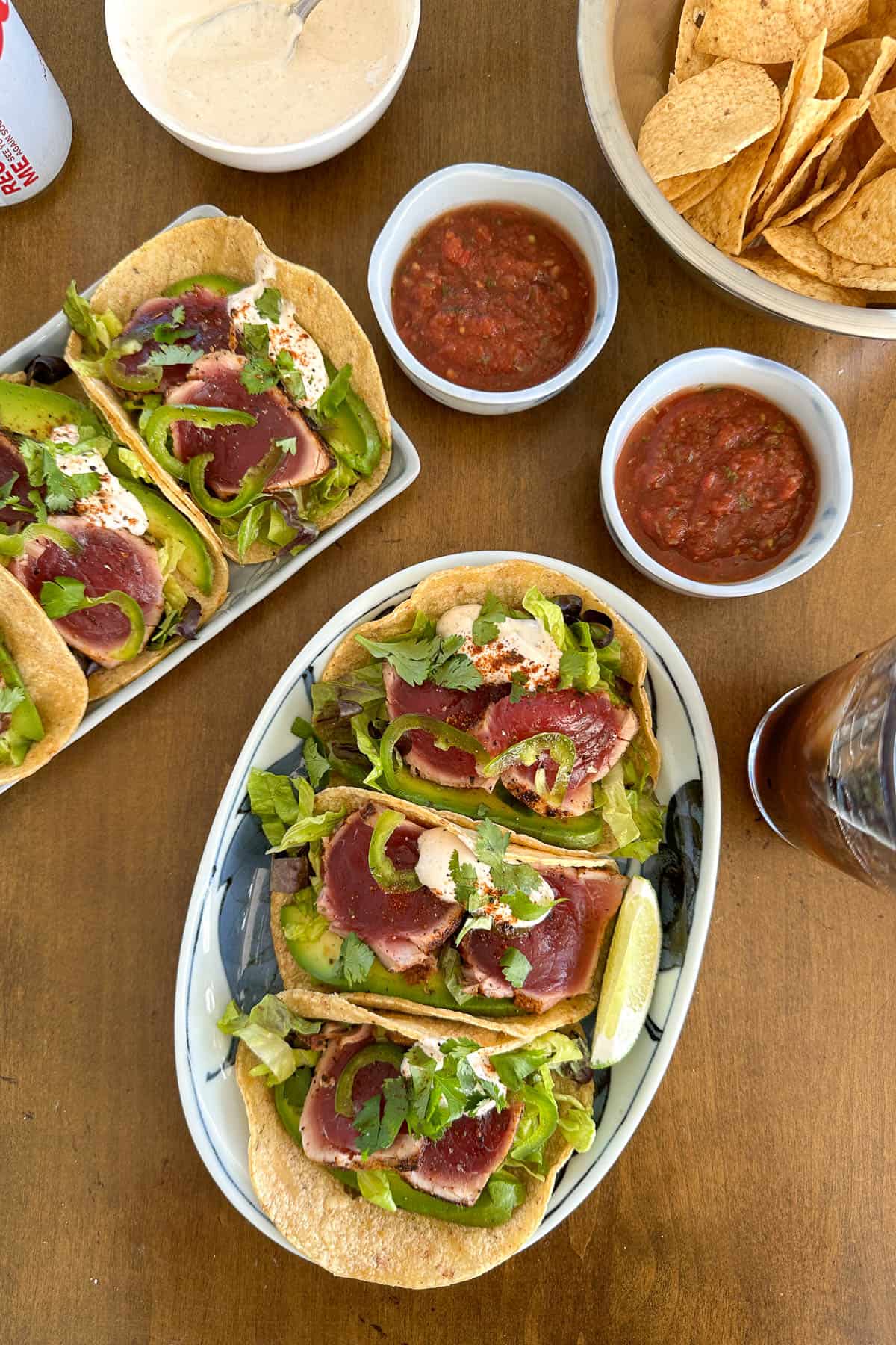 Tuna tacos.