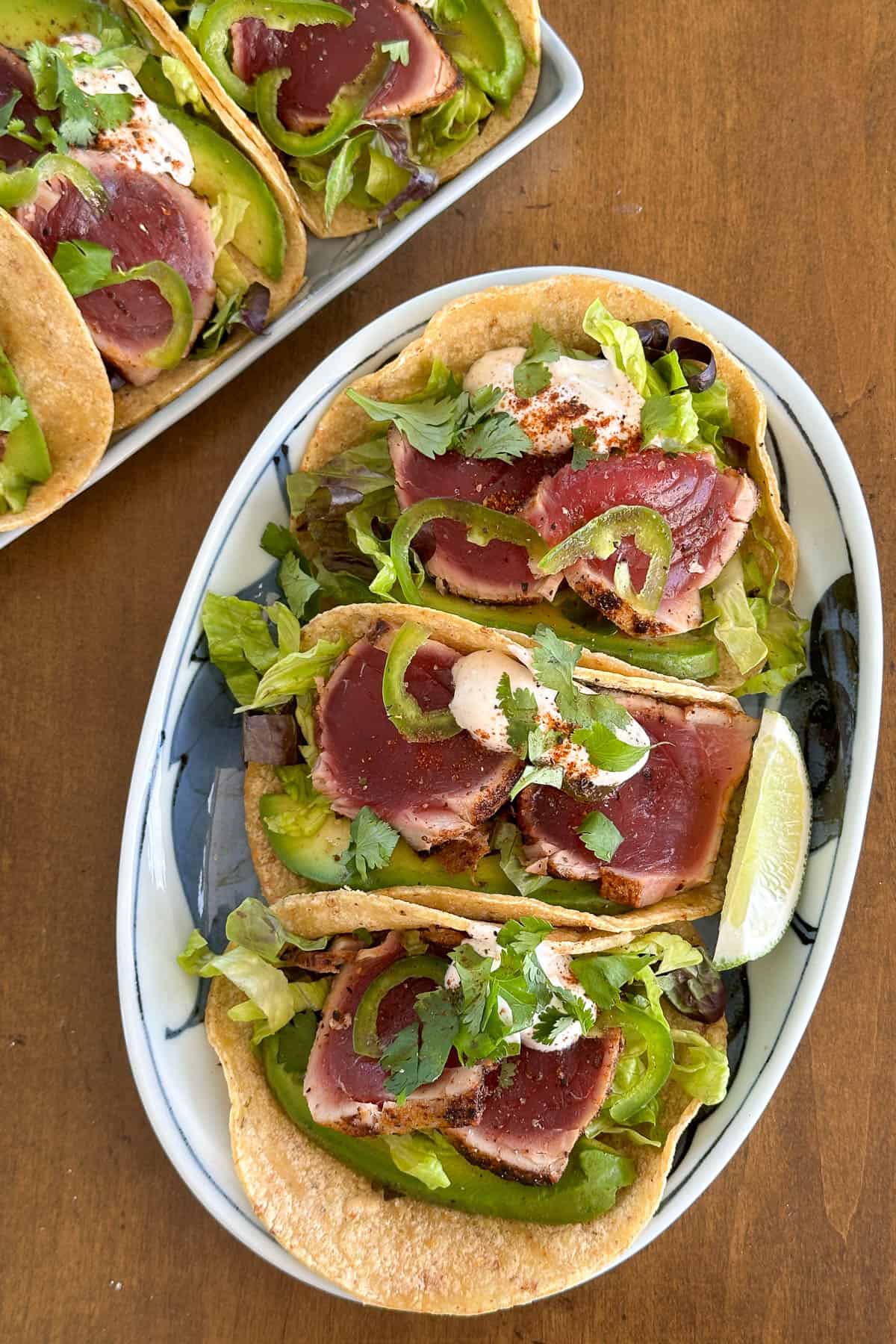 Tuna tacos.