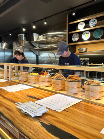 Interior of Gohan in Honolulu.