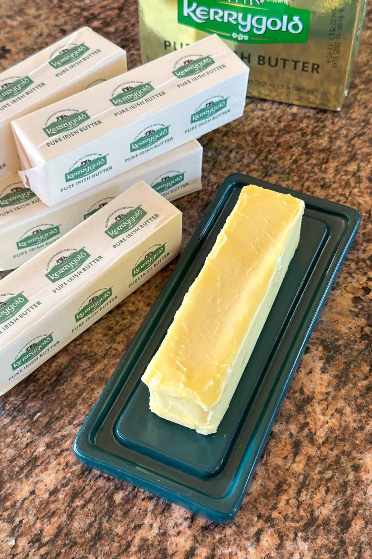 Salted butter to make honey butter toast.