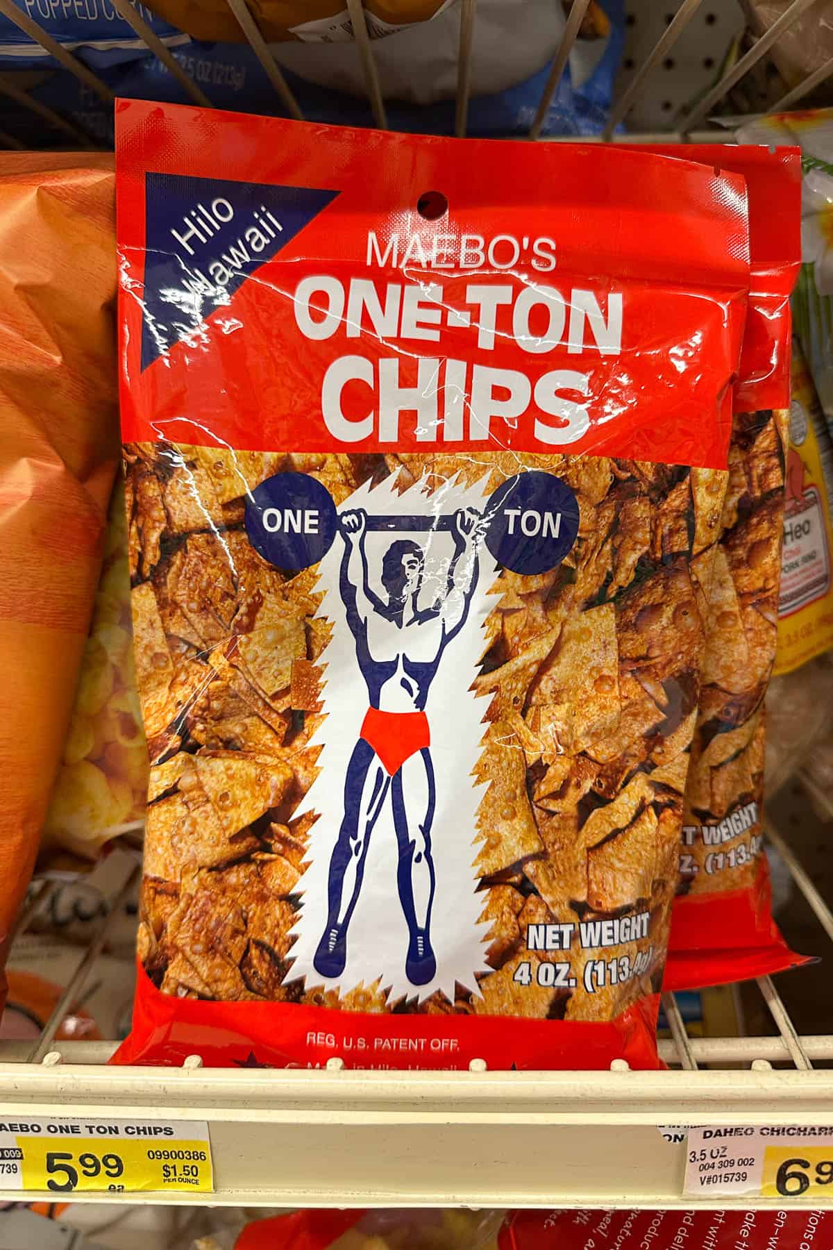 Maebo's One Ton Chips.
