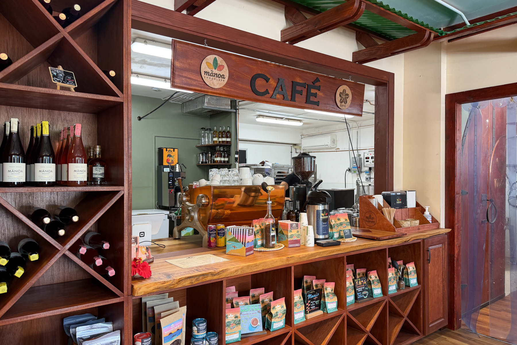 Manoa Chocolate Cafe.