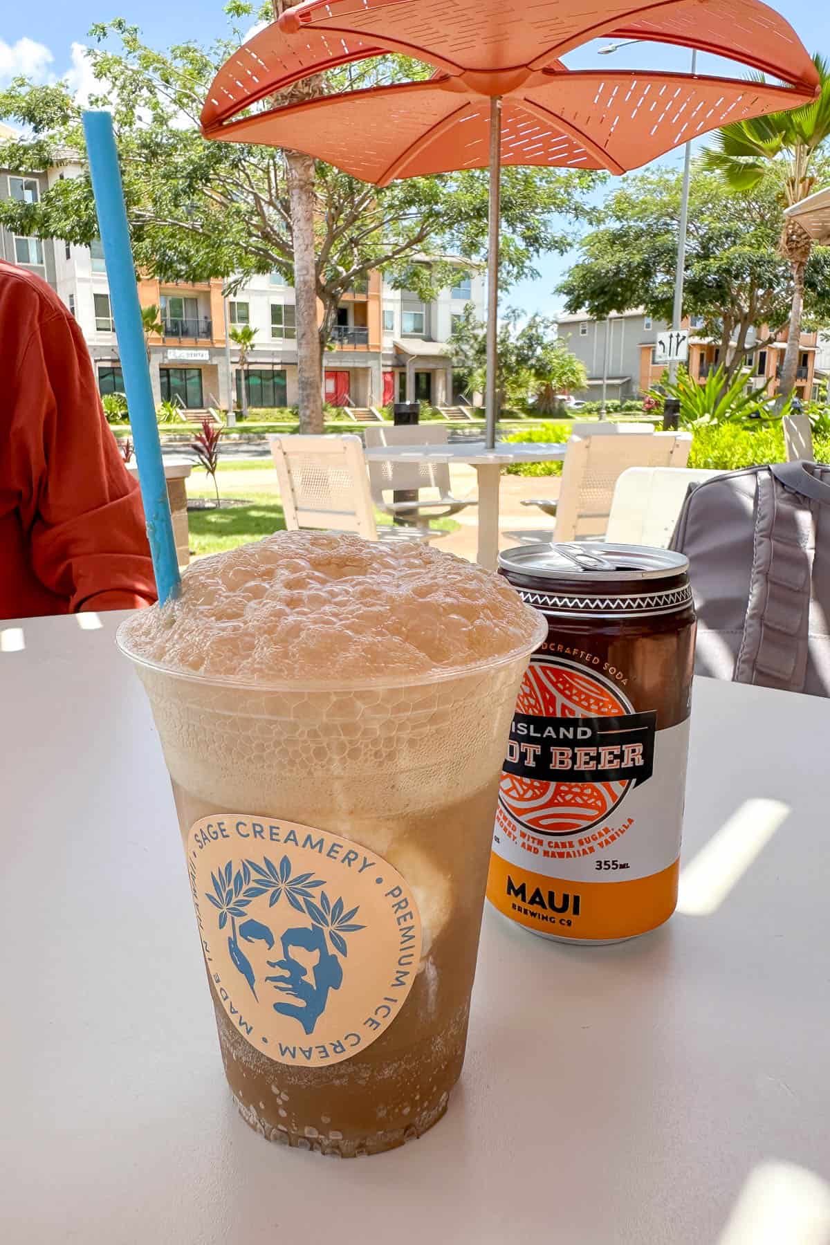 Sage Creamery root beer float.