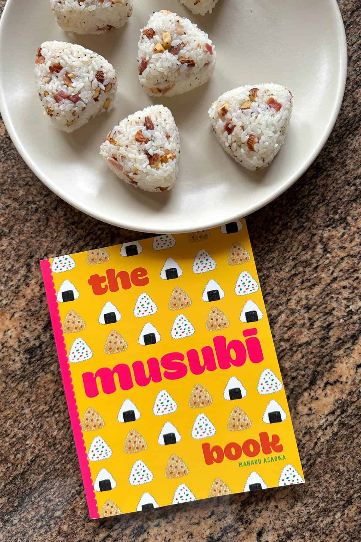 Bacon Almond Onigiri Musubi.