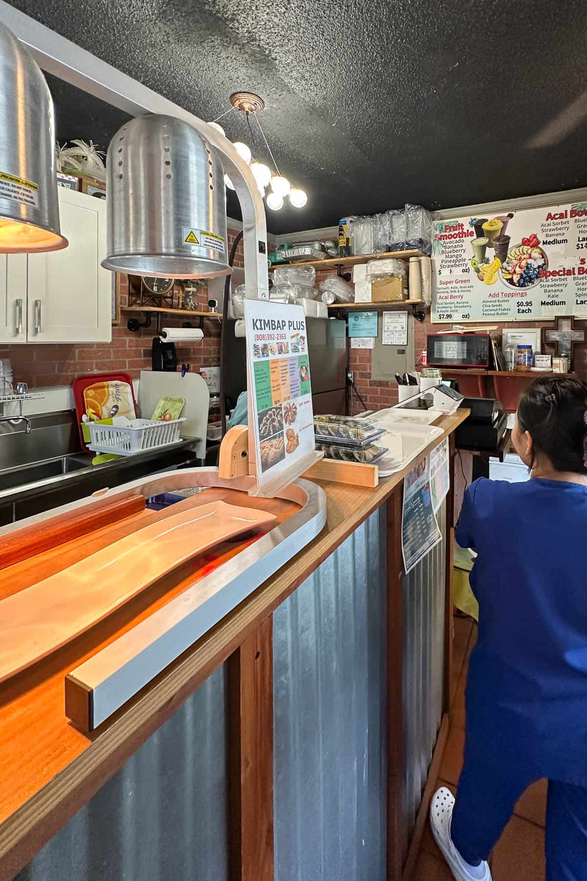 Kimbap Plus interior.