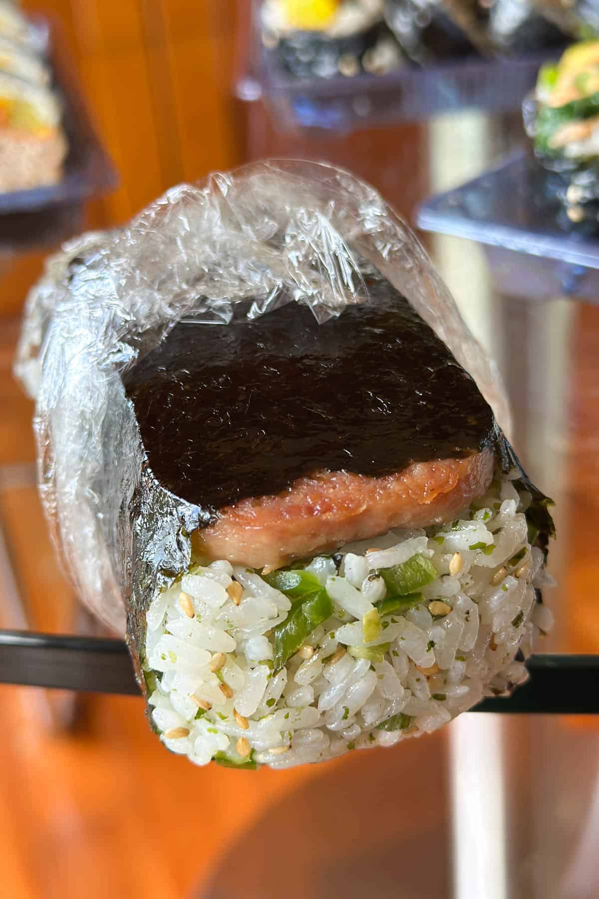 Spam Musubi from Kimbap Plus.