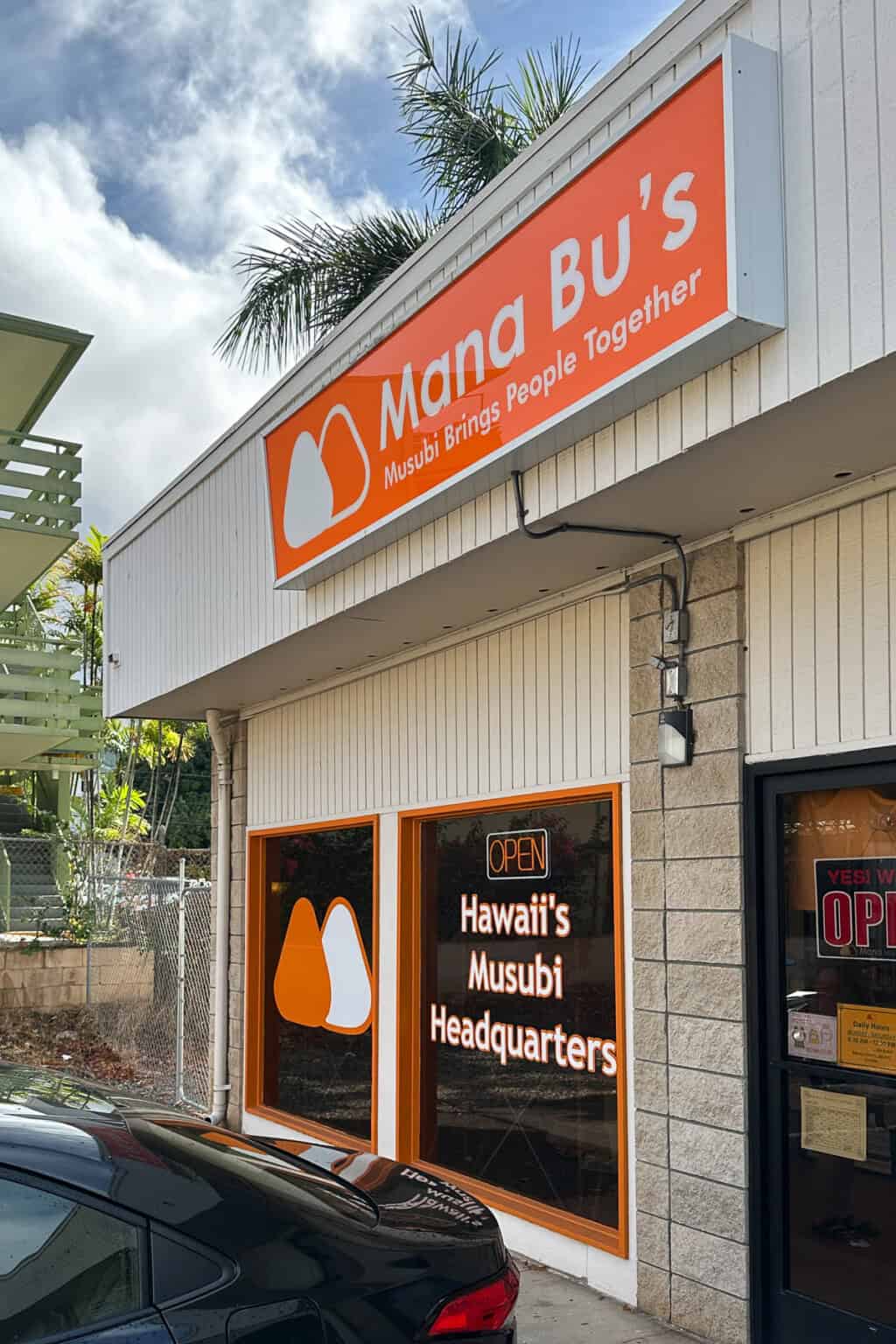 Musubi Shop Mana Musubi / Mana Bu's (Oahu) - Onolicious Hawaiʻi