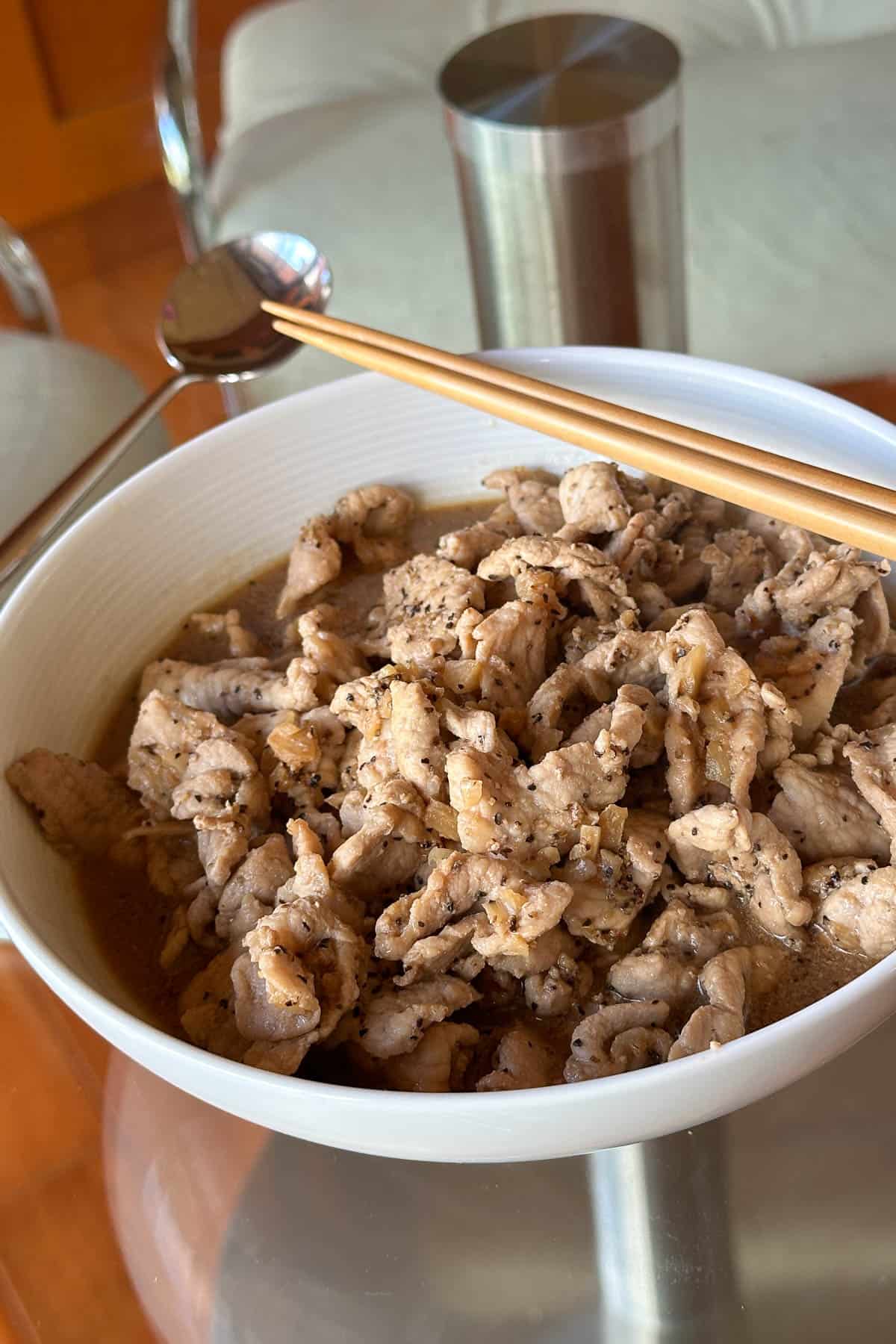 Pepper Pork.