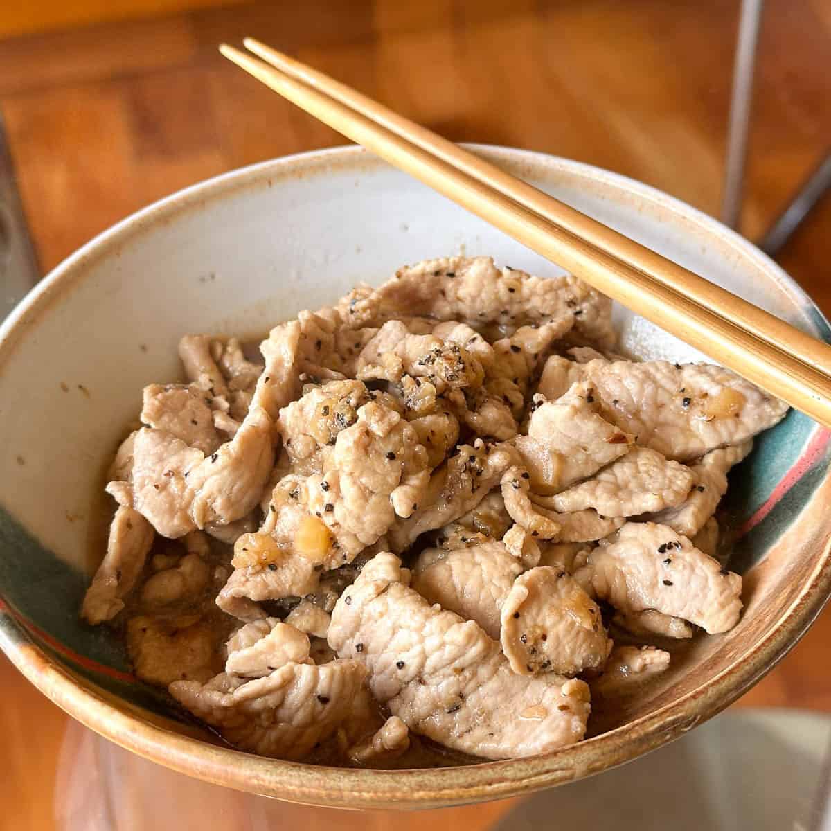 Pepper Pork.