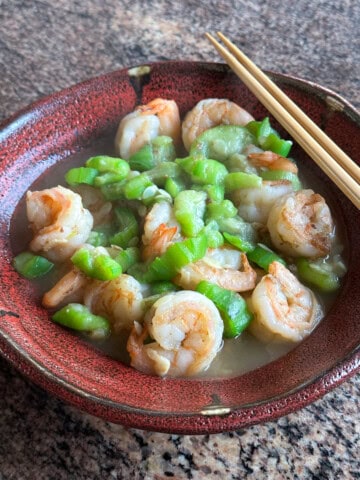 Squash and Shrimp.