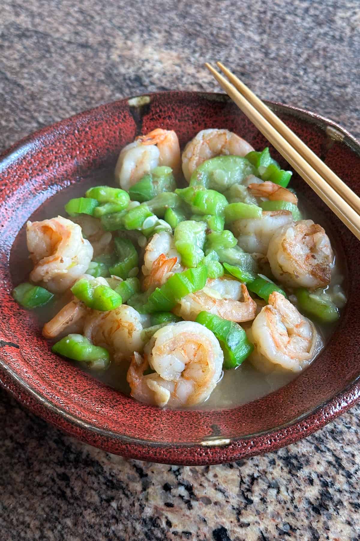 Squash and Shrimp.