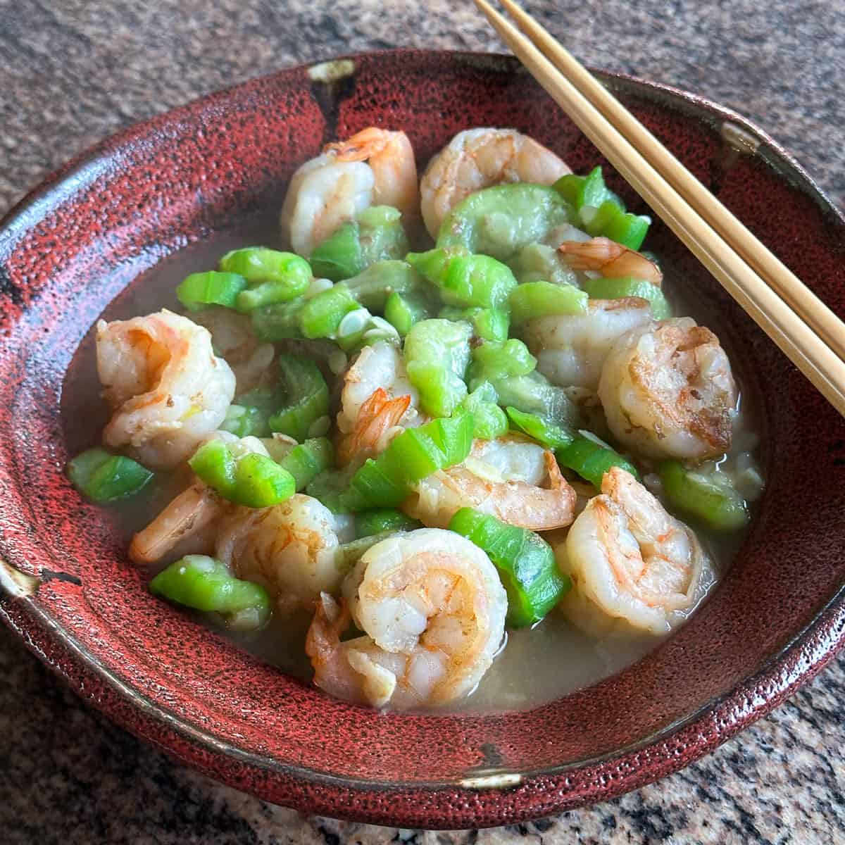 Squash and Shrimp.