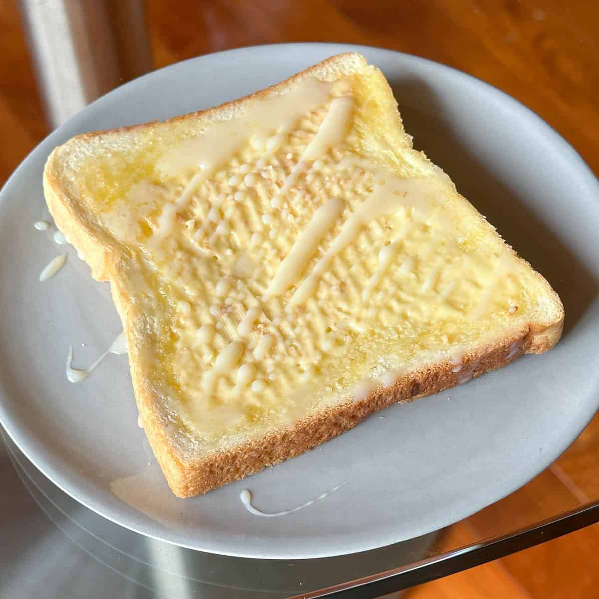 Sweetened Condensed Milk Toast.