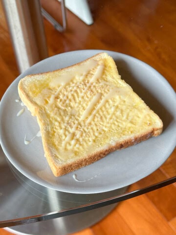 Sweetened Condensed Milk Toast.