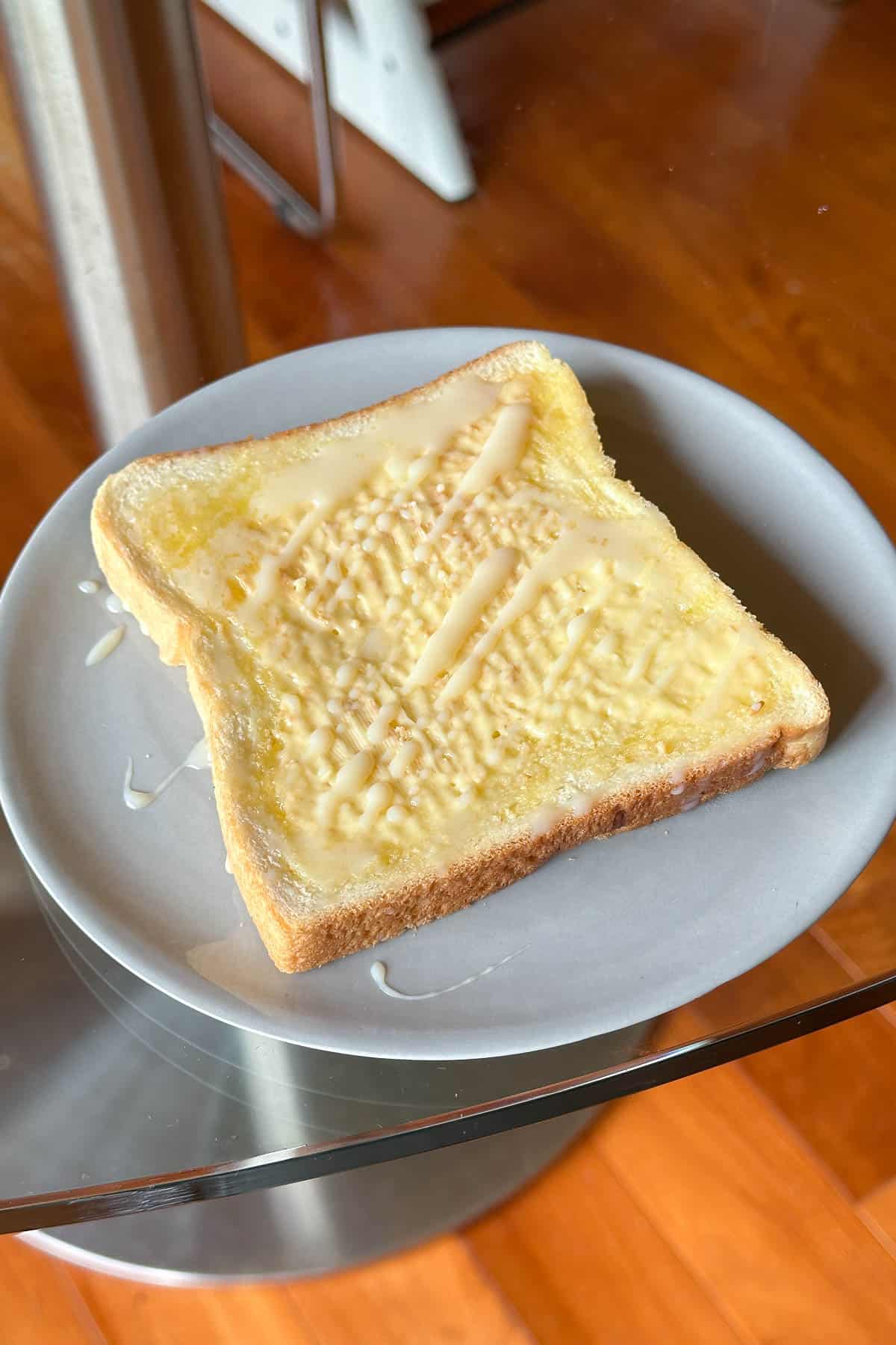 Sweetened Condensed Milk Toast.