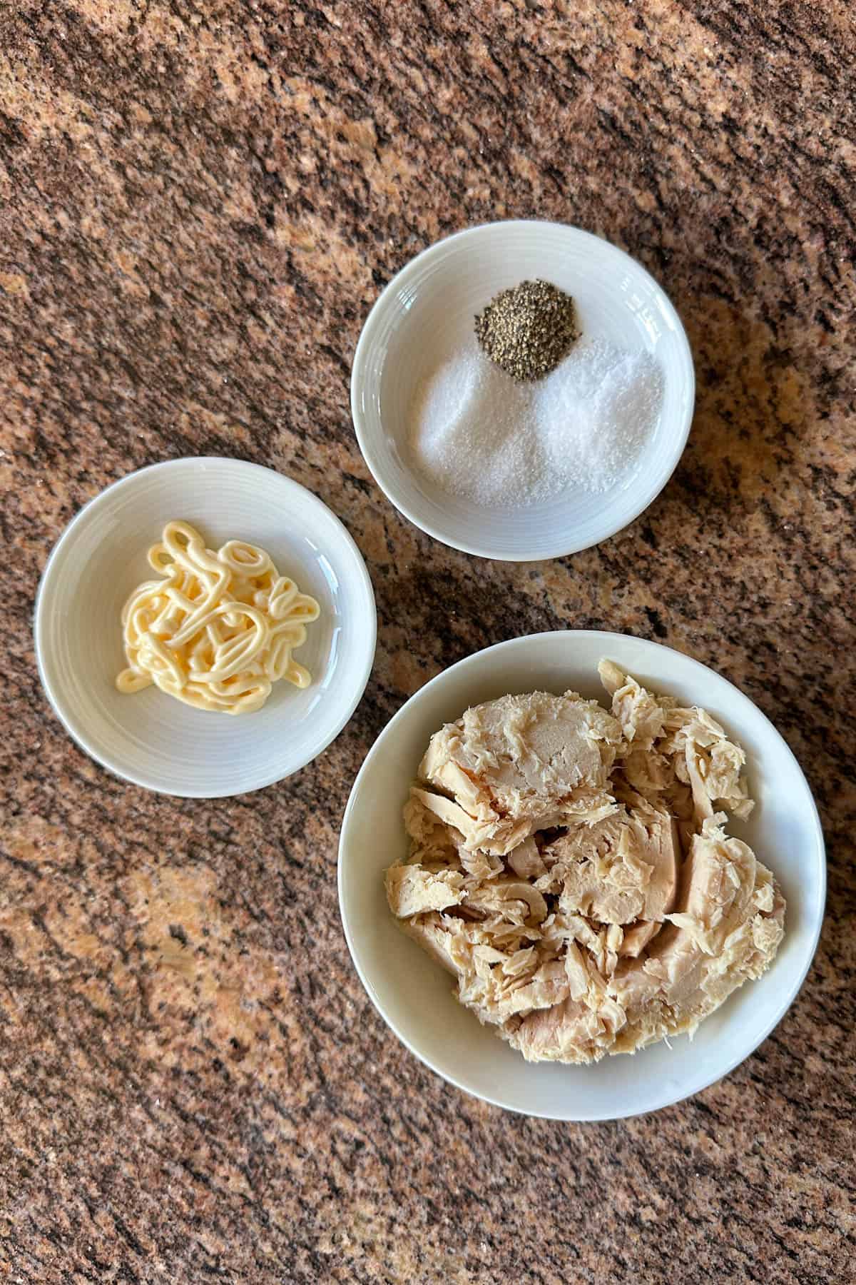 Ingredients for Tuna Mayo Onigiri.