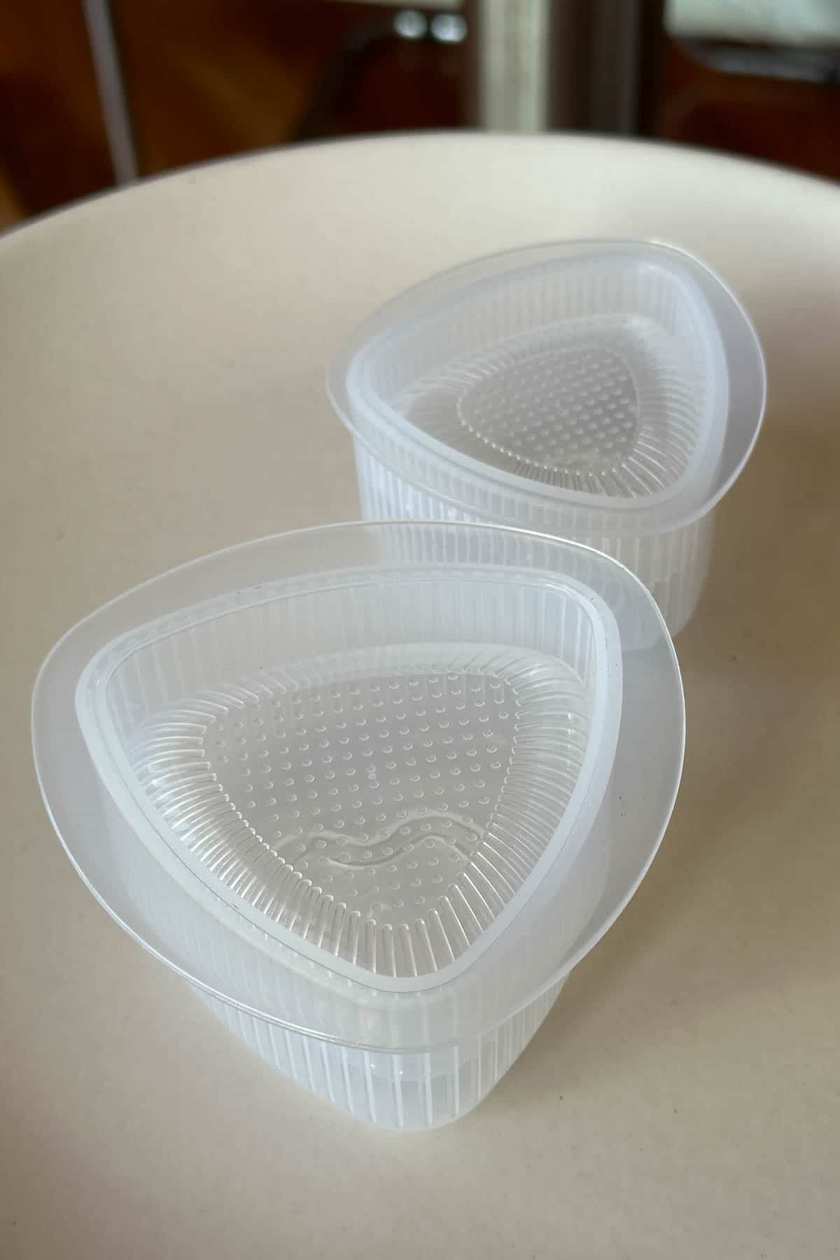 Onigiri molds.