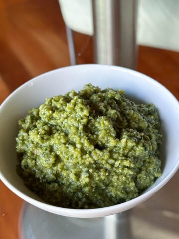 Macadamia Nut Pesto.