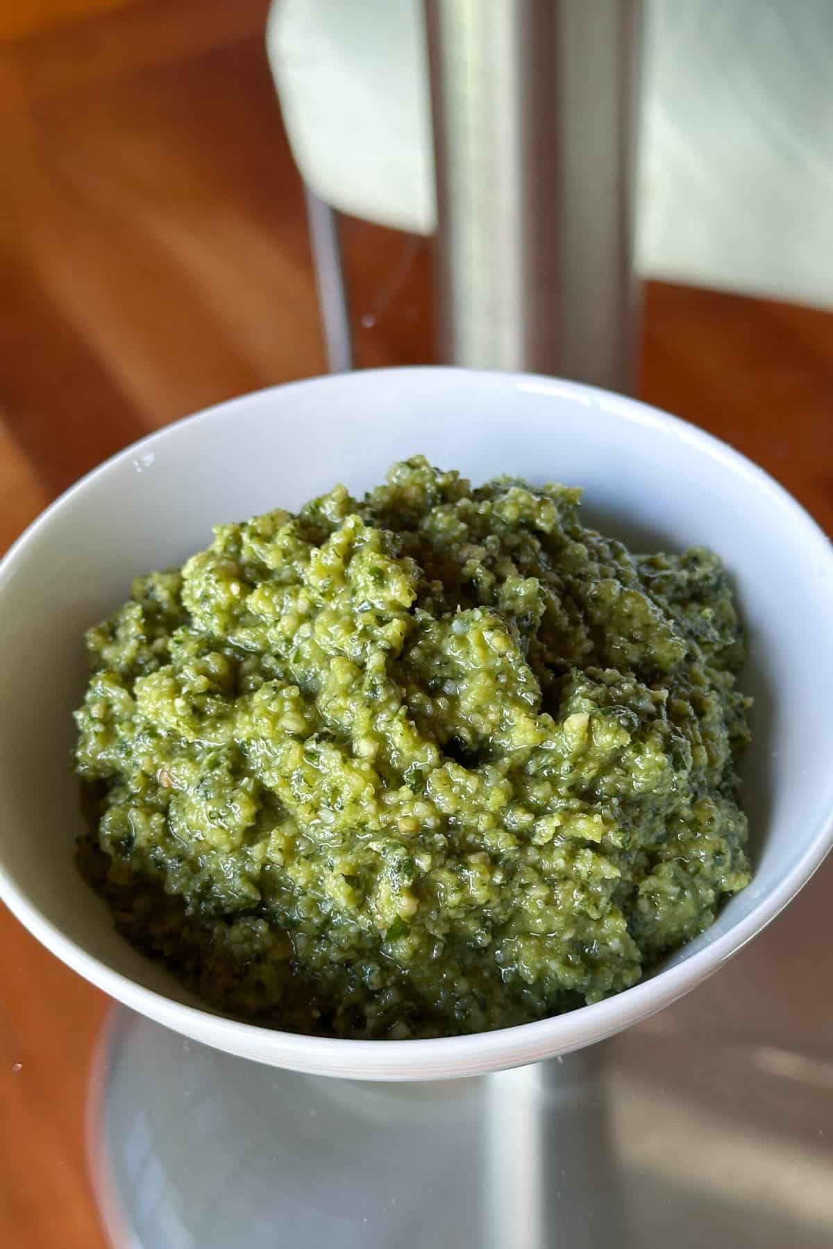 Macadamia Nut Pesto.