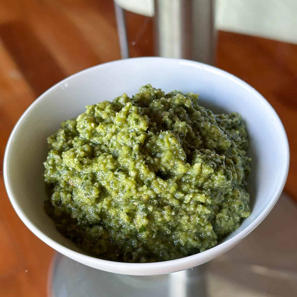 Macadamia Nut Pesto.