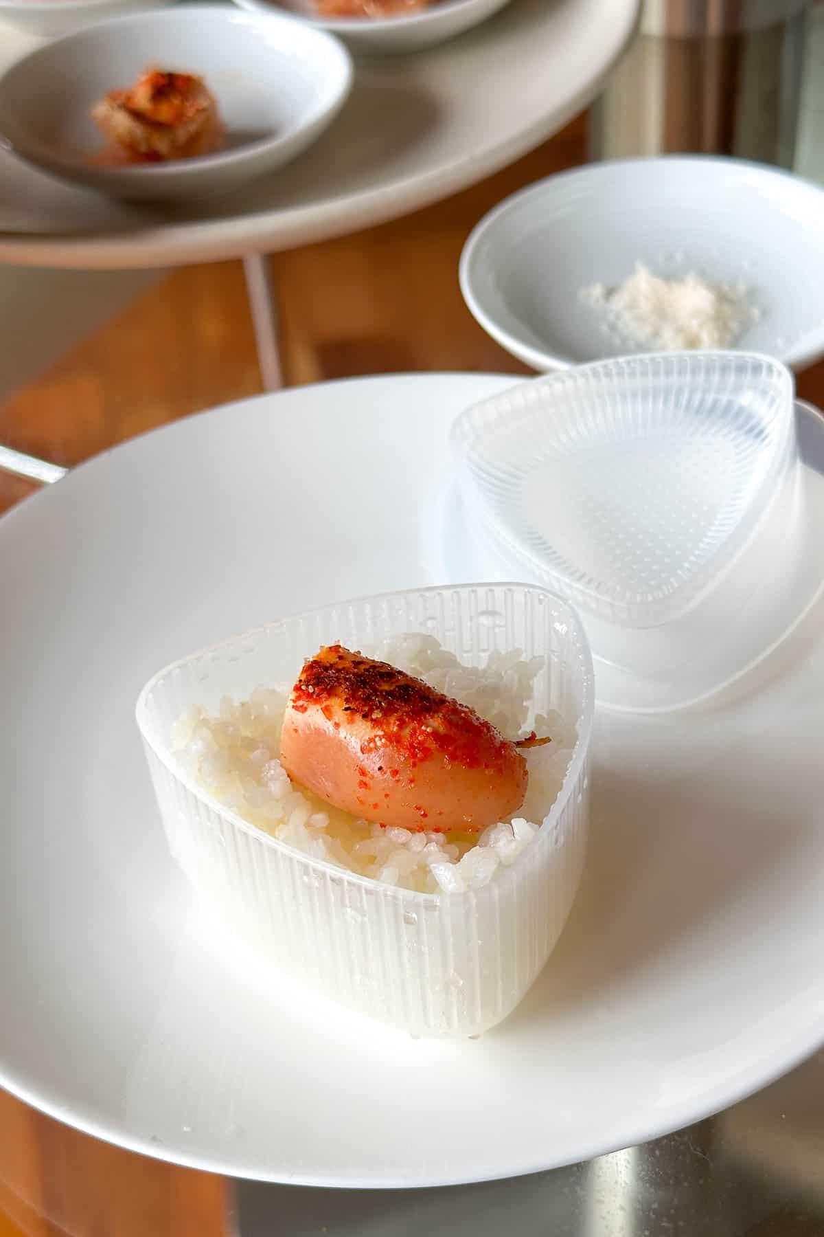 Making Mentaiko Onigiri / Musubi.