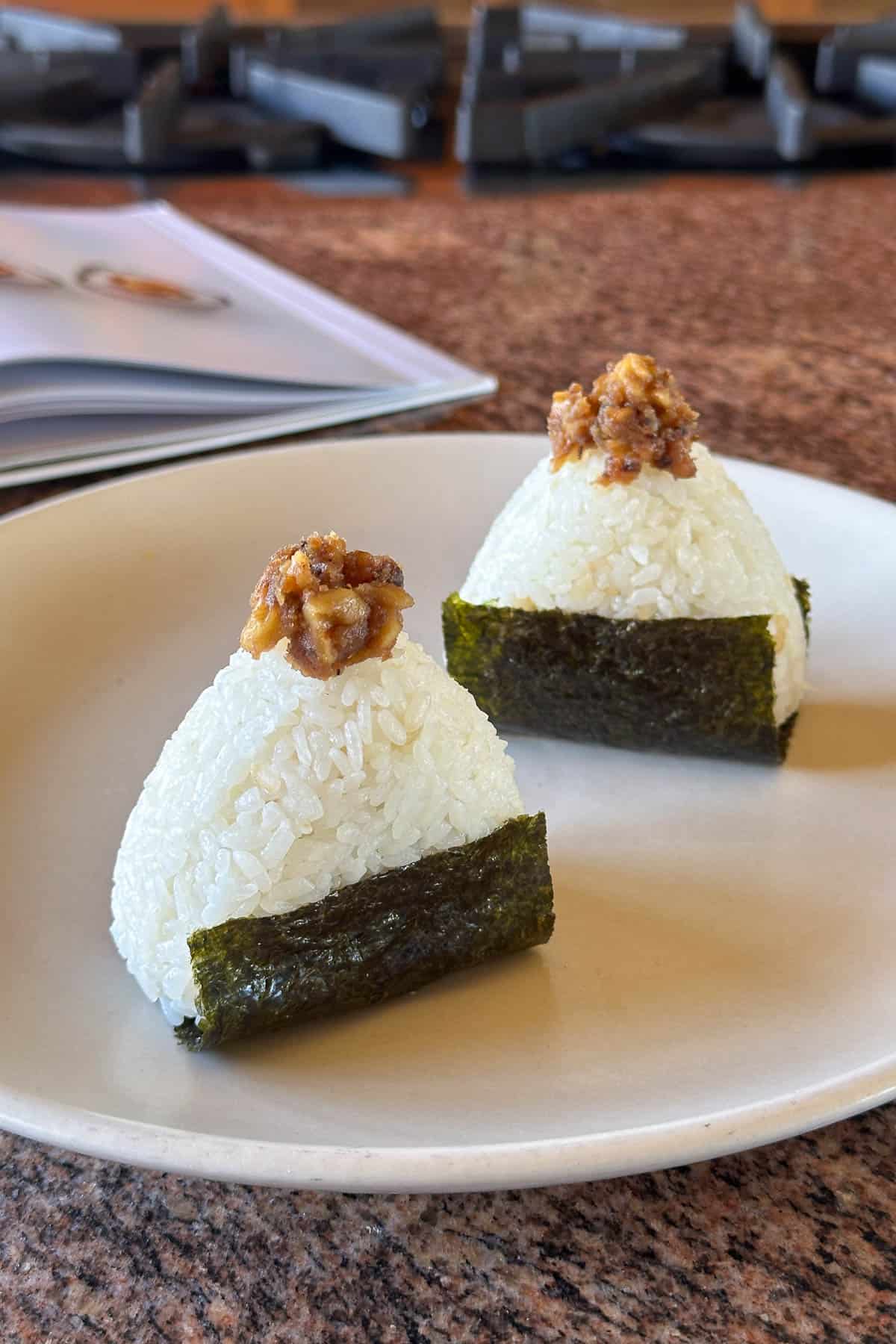 Miso Walnut Onigiri / Musubi.